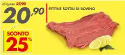 Italmark Fettine sottili di bovino offerta