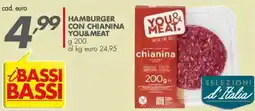 Italmark Hamburger con Chianina YOU&MEAT offerta