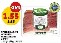 PENNY Speck dell'Alto Adige IGP Le Freschette offerta
