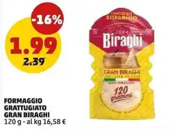 PENNY Formaggio Grattugiato Gran Biraghi offerta