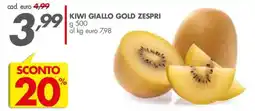 Italmark KIWI GIALLO GOLD ZESPRI offerta