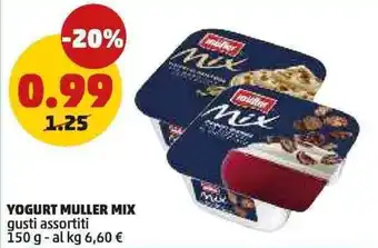 PENNY YOGURT MULLER MIX offerta
