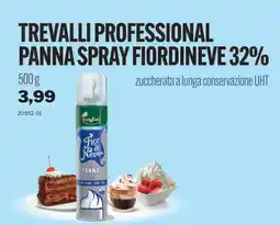 GrosMarket Trevalli Professional Panna Spray Fiordineve 32% offerta