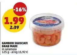PENNY GAMBERI SGUSCIATI GRAN MARE offerta