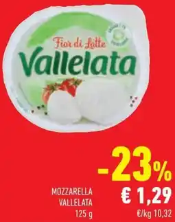 Conad Mozzarella Vallelata offerta