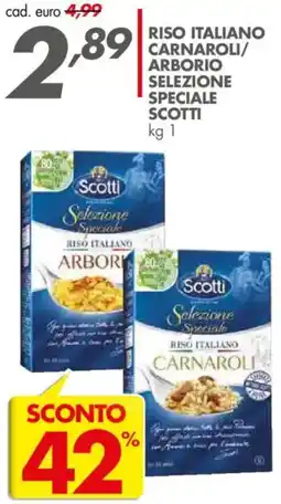 Italmark Riso Italiano Carnaroli/Arborio Selezione Speciale Scotti offerta