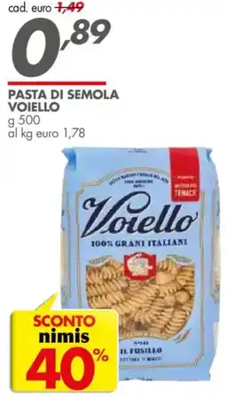 Italmark Pasta di semola Voiello offerta