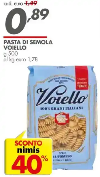 Italmark Pasta di semola Voiello offerta
