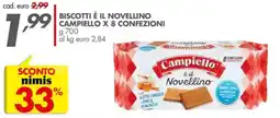 Italmark Biscotti è il Novellino Campiello offerta