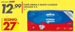 Italmark Caffè Crema e Gusto Classico Lavazza offerta