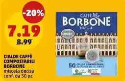 PENNY CIALDE CAFFÈ COMPOSTABILI BORBONE offerta