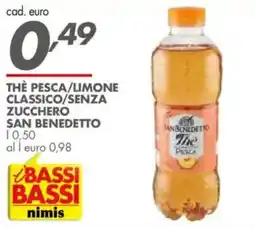 Italmark Thè Pesca San Benedetto offerta