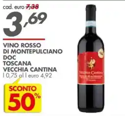 Italmark Vino Rosso di Montepulciano DOC Toscana Vecchia Cantina offerta