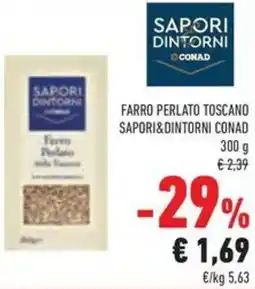 Conad Farro perlato toscano Sapori&Dintorni Conad offerta