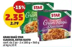 PENNY Gran Ragù Star offerta