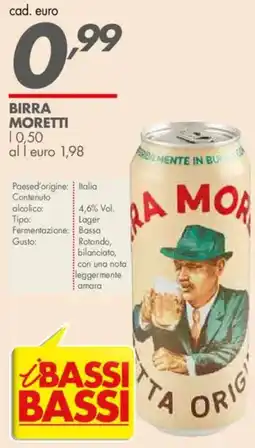 Italmark Birra Moretti offerta