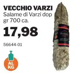 GrosMarket Salame di Varzi dop VECCHIO VARZI offerta