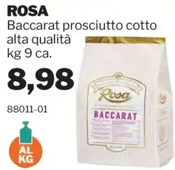 GrosMarket Baccarat prosciutto cotto offerta
