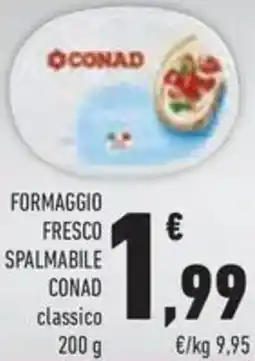 Conad Formaggio fresco spalmabile Conad offerta