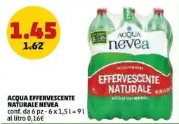 PENNY Acqua effervescente naturale nevea offerta
