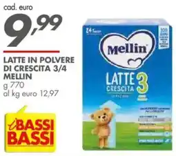 Italmark Latte in polvere di crescita 3/4 Mellin offerta