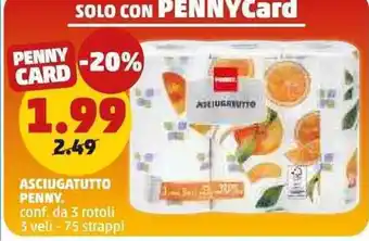 PENNY ASCIUGATUTTO PENNY offerta