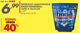 Italmark Detersivo lavastoviglie Finish Powerball offerta