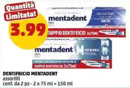PENNY DENTIFRICIO MENTADENT offerta