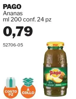 GrosMarket PAGO Ananas offerta