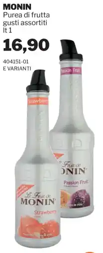 GrosMarket MONIN Purea di frutta offerta