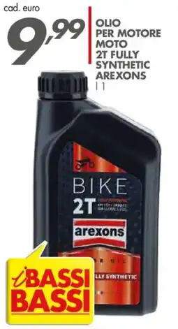 Italmark OLIO PER MOTORE MOTO 2T FULLY SYNTHETIC arexons offerta