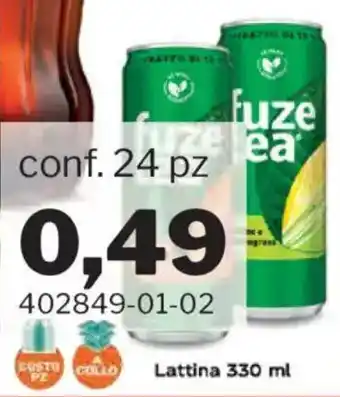 GrosMarket Fuze tea offerta