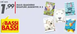 Italmark MAXI QUADERNI RIGATURE ASSORTITE offerta