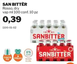 GrosMarket SAN BITTÈR Rosso, dry offerta