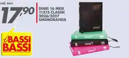Italmark Diari 16 mesi 11x15 classic Smemoranda offerta