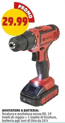 PENNY AVVITATORE A BATTERIA offerta