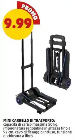 PENNY MINI CARRELLO DI TRASPORTO offerta