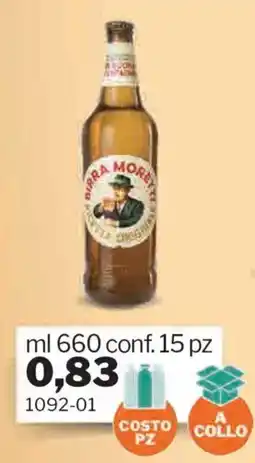 GrosMarket Birra Moretti offerta