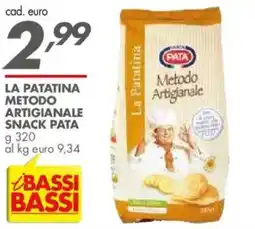Italmark LA PATATINA METODO ARTIGIANALE SNACK PATA offerta