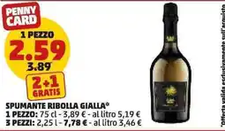 PENNY SPUMANTE RIBOLLA GIALLA* offerta