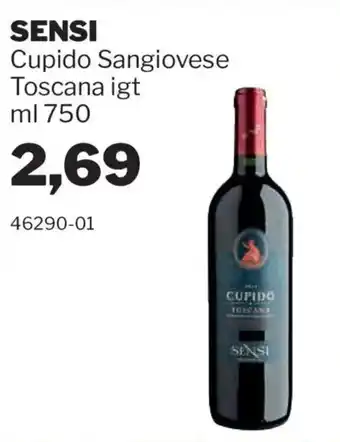 GrosMarket SENSI Cupido Sangiovese Toscana igt offerta
