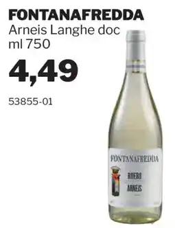 GrosMarket FONTANAFREDDA Arneis Langhe doc offerta