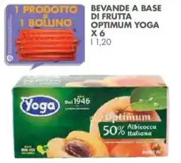 Italmark Beverage based on fruit Optimum Yoga offerta