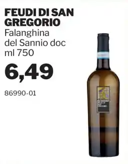 GrosMarket FEUDI DI SAN GREGORIO Falanghina del Sannio doc offerta