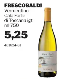 GrosMarket Frescobaldi Vermentino Cala Forte di Toscana igt offerta