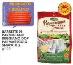 Italmark Barrette di Parmigiano Reggiano DOP Parmareggio Snack offerta