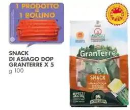 Italmark Snack di Asiago DOP GranTerre offerta