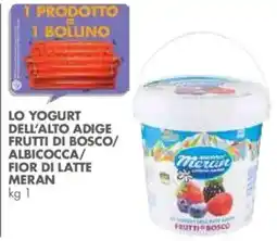 Italmark Lo yogurt dell'alto adige frutti di bosco/ albicocca/ fior di latte meran offerta
