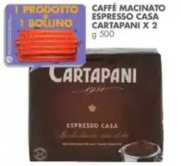 Italmark Caffè macinato espresso casa cartapani offerta