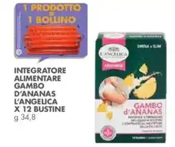 Italmark Integratore alimentare gambo d'ananas L'Angelica offerta